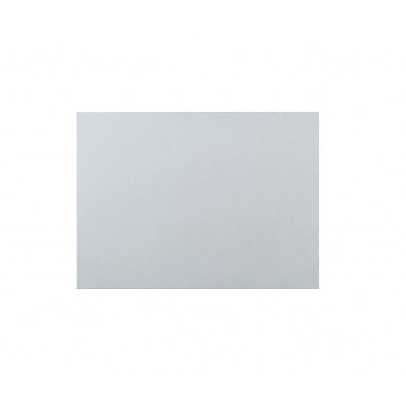 Table de chevet en bois massif 2 tiroirs avec poignées métalliques, platine et gris
