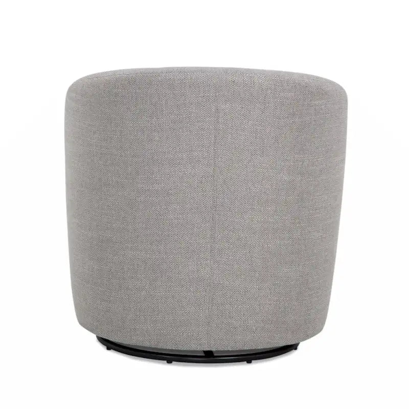 Fauteuil d'appoint pivotant en polyester, confortable pour le salon